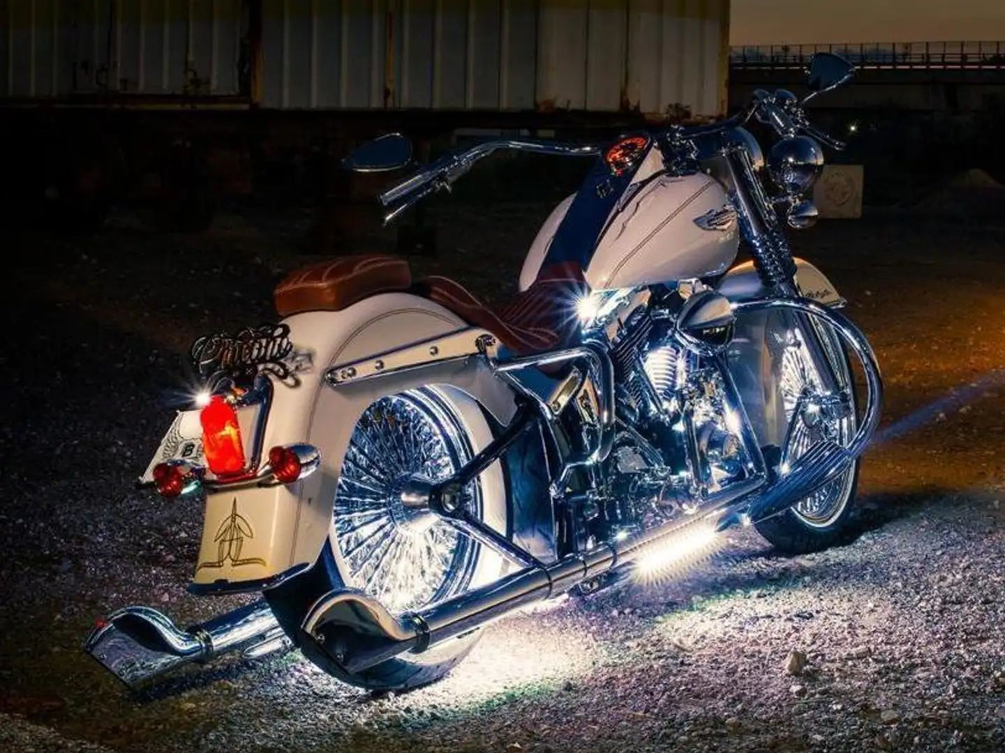 Harley-Davidson Deluxe SOFTAYL DELUXE UNICA Bianco - 1