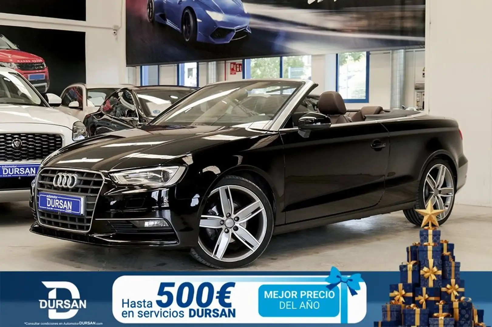 Audi A3 Cabrio 2.0 TDI clean 150CV S tr Noir - 1