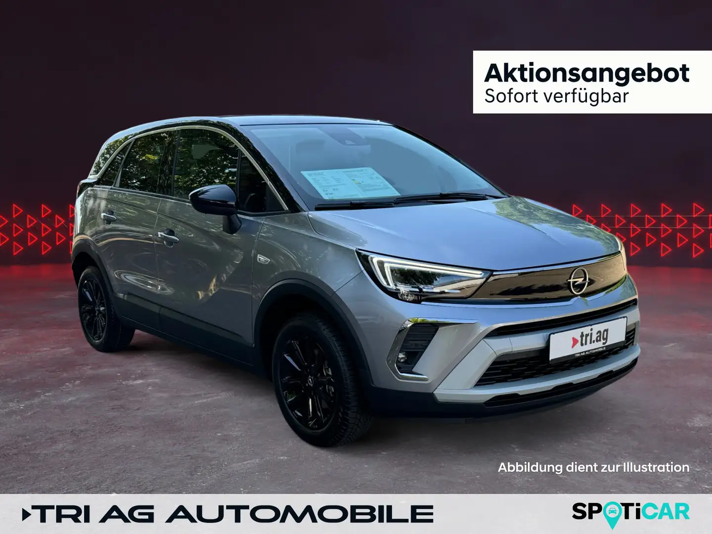 Opel Crossland Elegance LM 17" Komfort-Paket LED-Sche Gri - 1