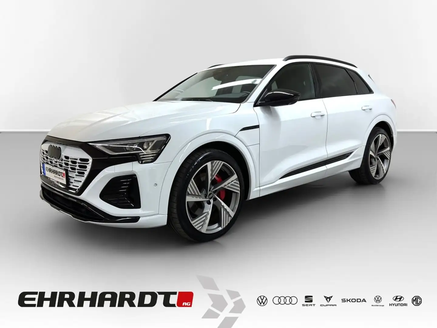 Audi Q8 S line 55 e-tron quattro AHK*NAVI*SHZ*MATRIX*PA... Weiß - 1