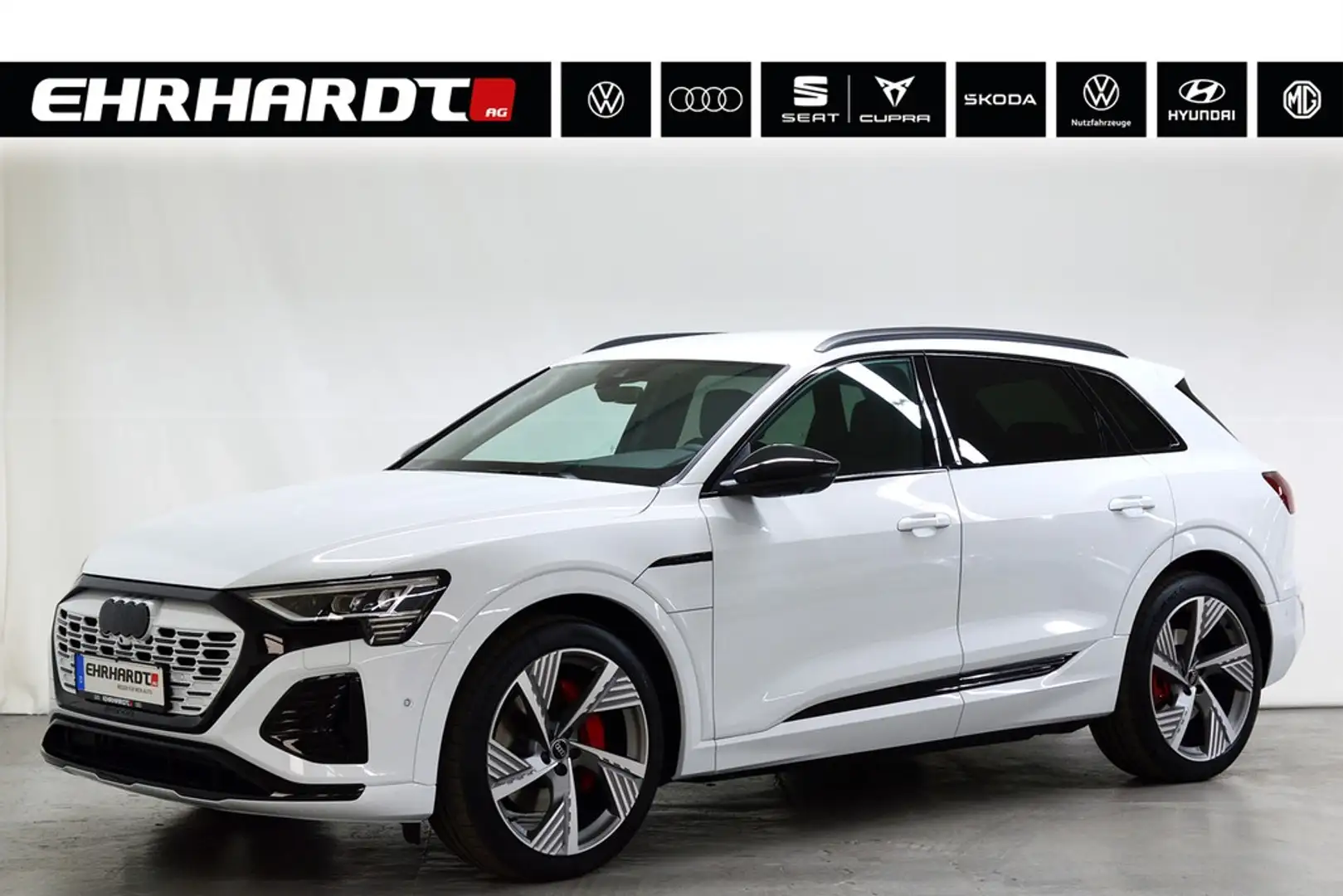 Audi Q8 S line 55 e-tron quattro AHK*NAVI*SHZ*MATRIX*PA... Weiß - 1