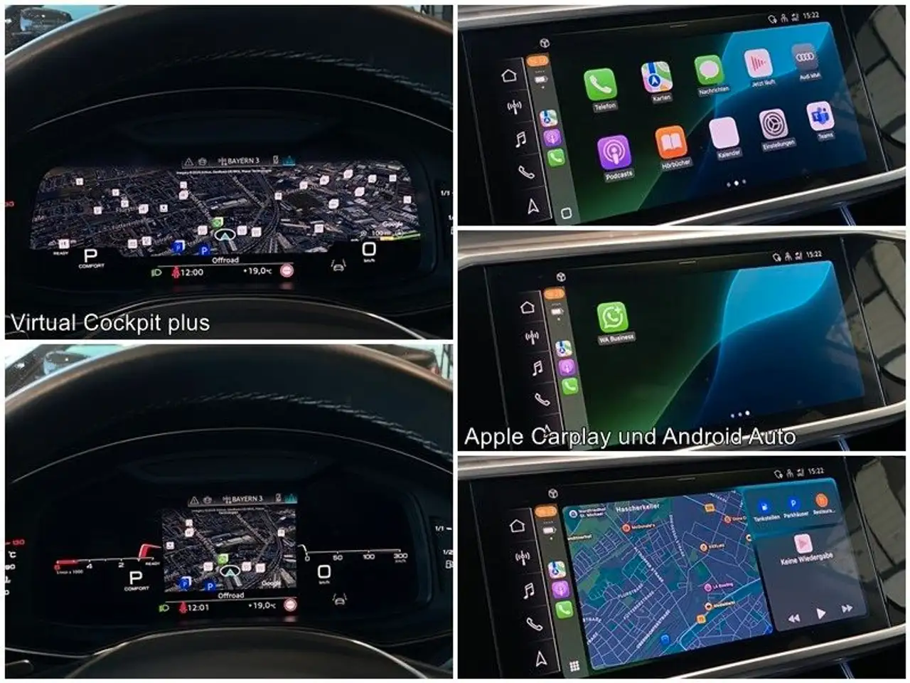 Audi A7 quattro S-line+ ViCo Laser Pano HUD AHK ACC 21