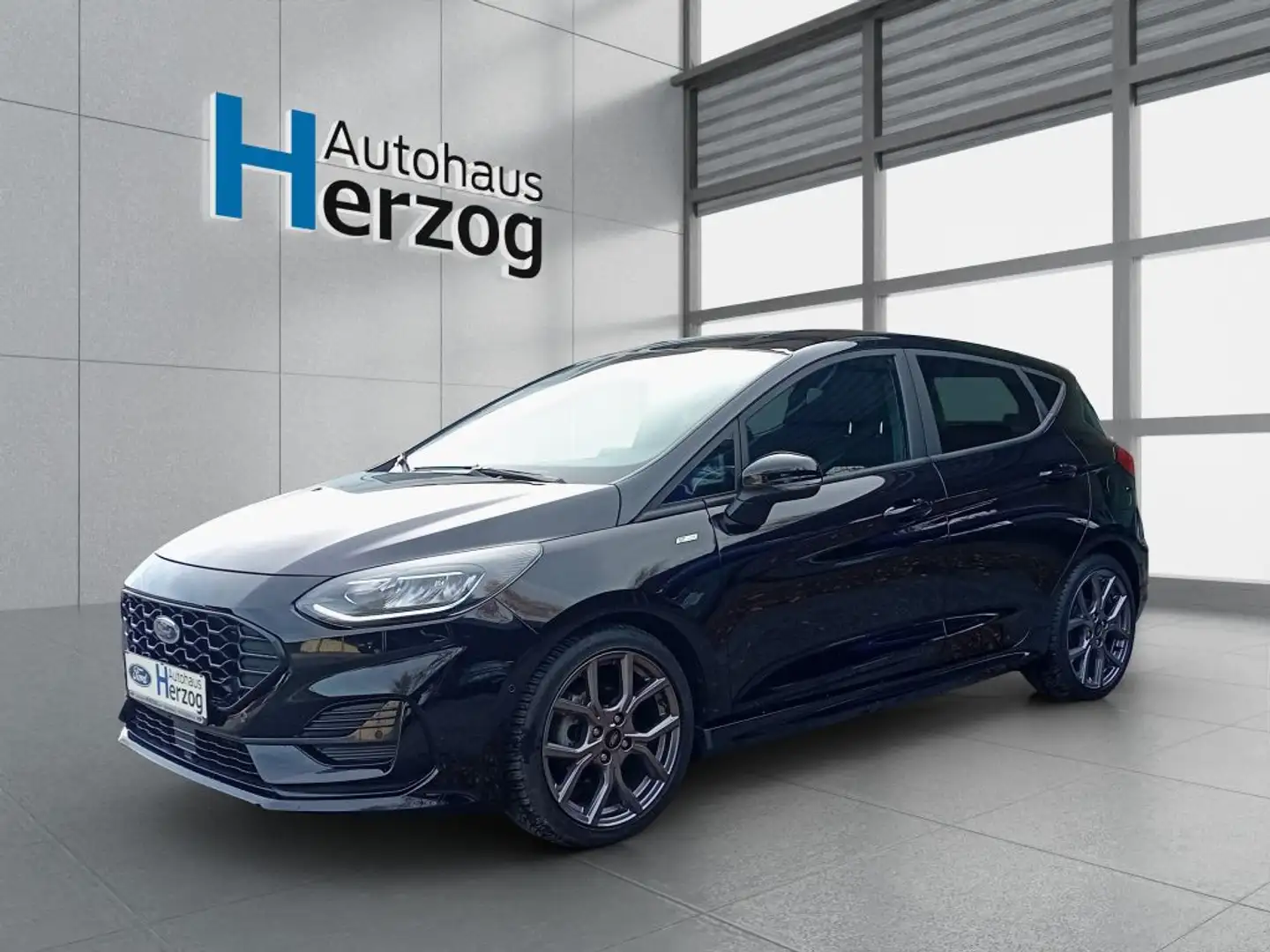 Ford Fiesta 1.0 EcoBoost S&S ST-LINE Schwarz - 1