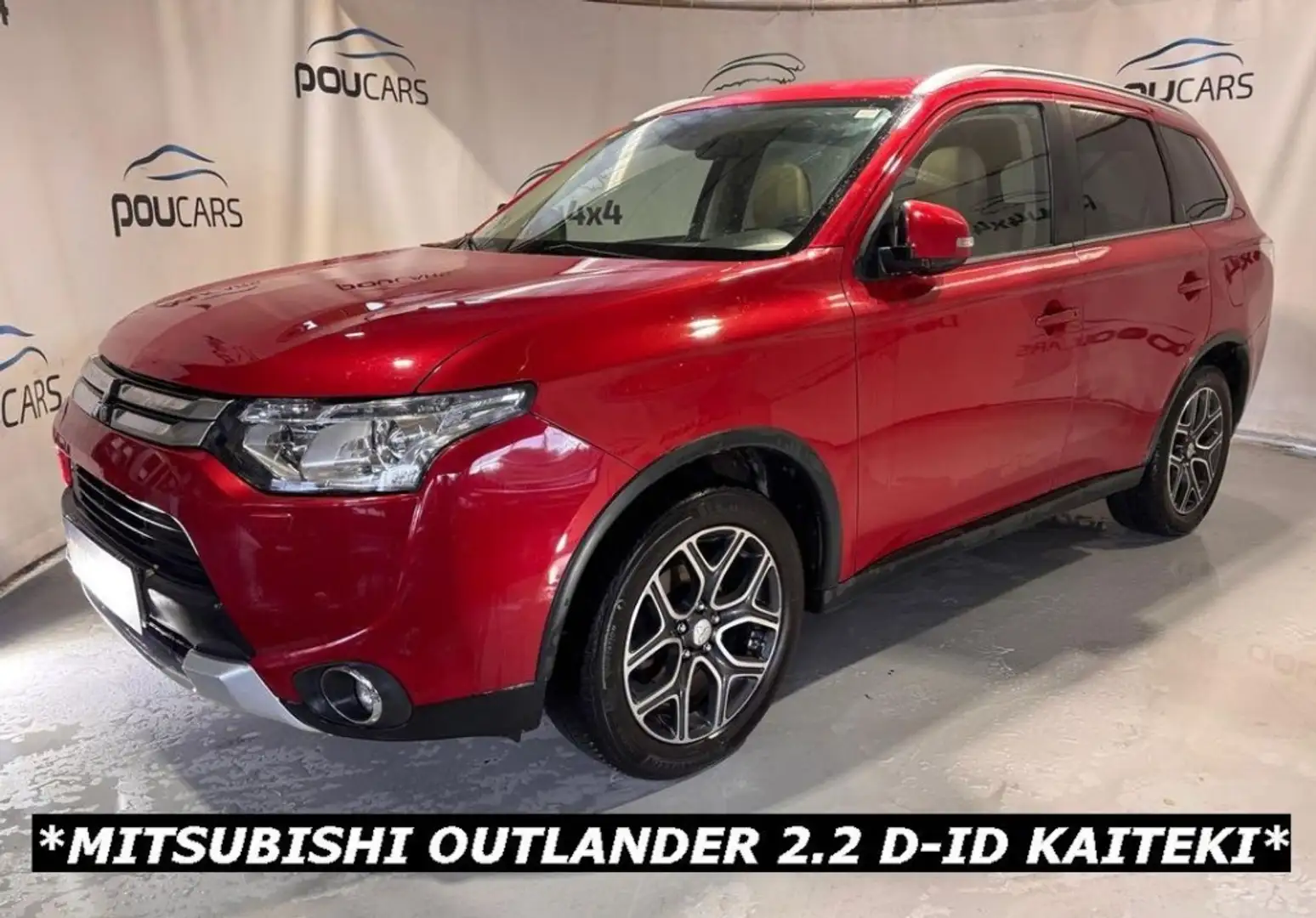 Mitsubishi Outlander 220DI-D Kaiteki AT 4WD Rojo - 1