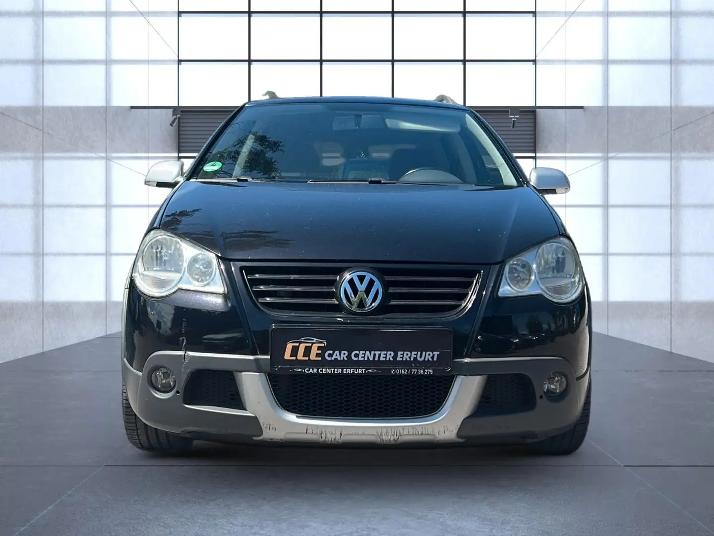 Volkswagen Polo IV CrossPolo 1.Hand*TÜV*Klima*8-fach Schwarz - 2