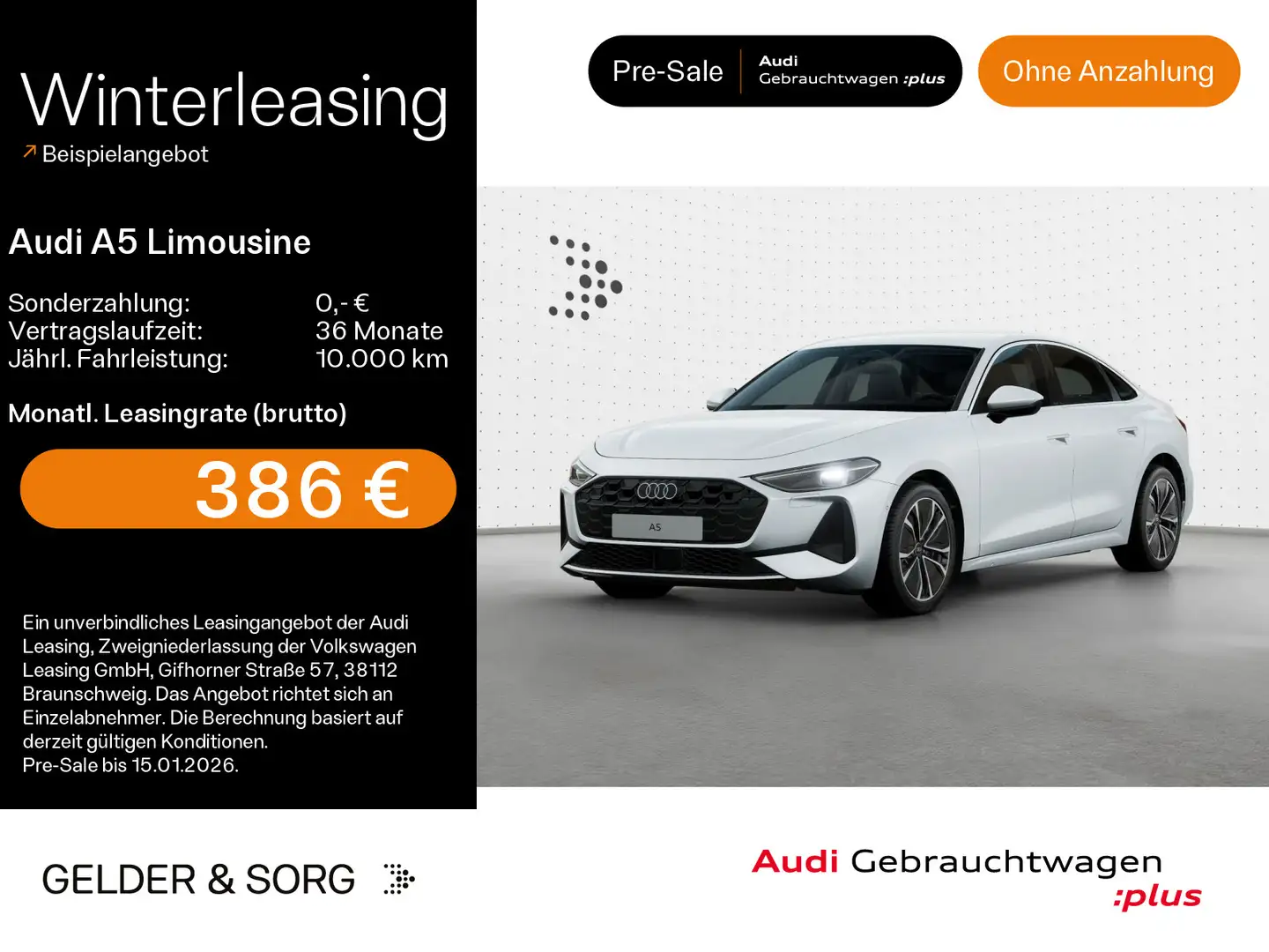 Audi A5 40 TFSI quattro Business*LED*RFK* Weiß - 1