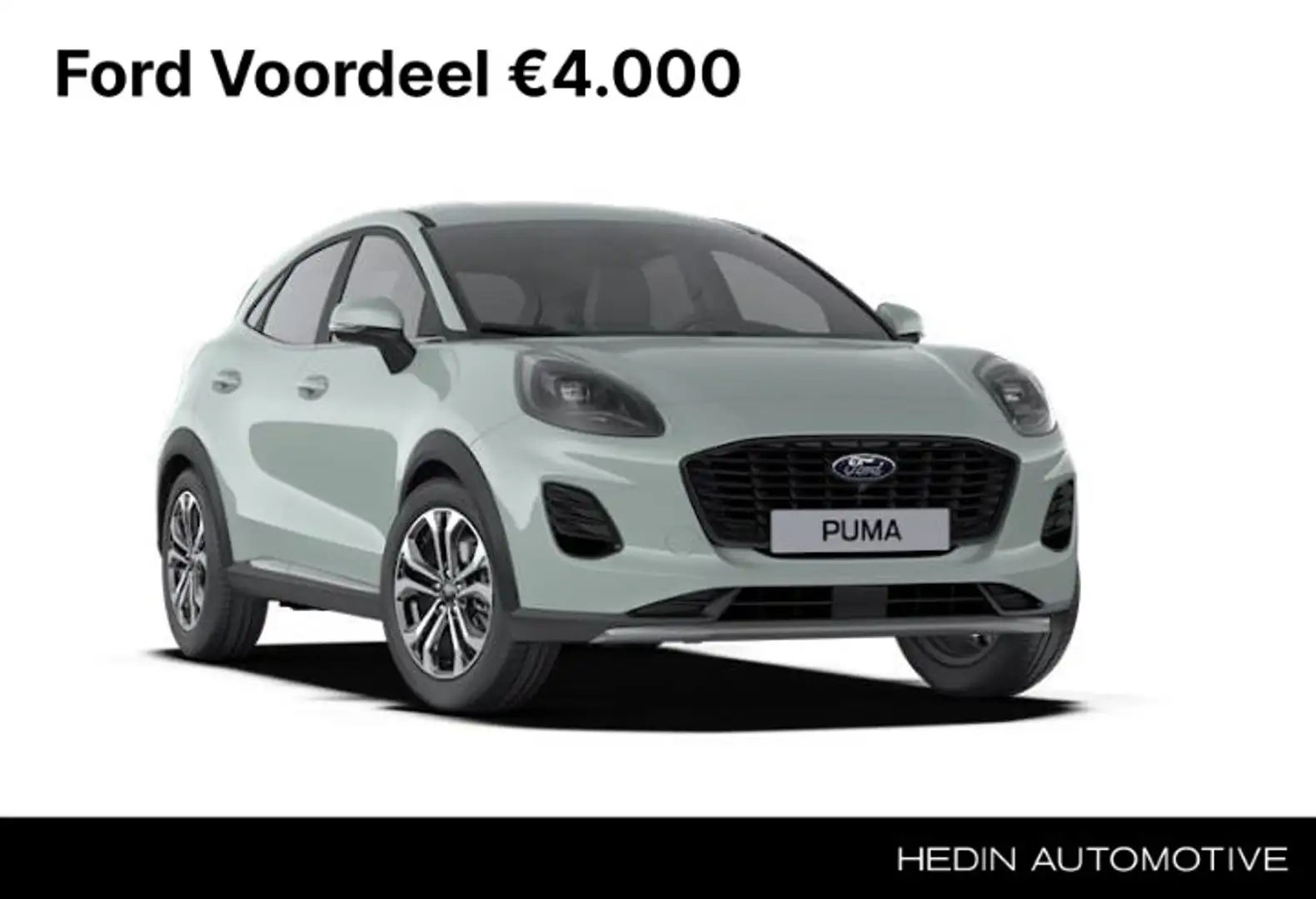 Ford Puma 1.0 EcoBoost Hybrid 125 pk Titanium NIEUW MODEL | Zilver - 1