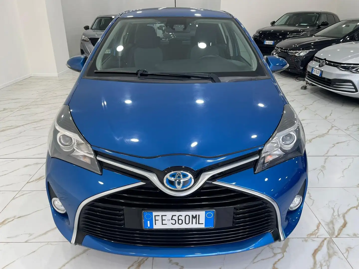 Toyota Yaris Yaris III 2015 5p 1.5h Business Bleu - 1
