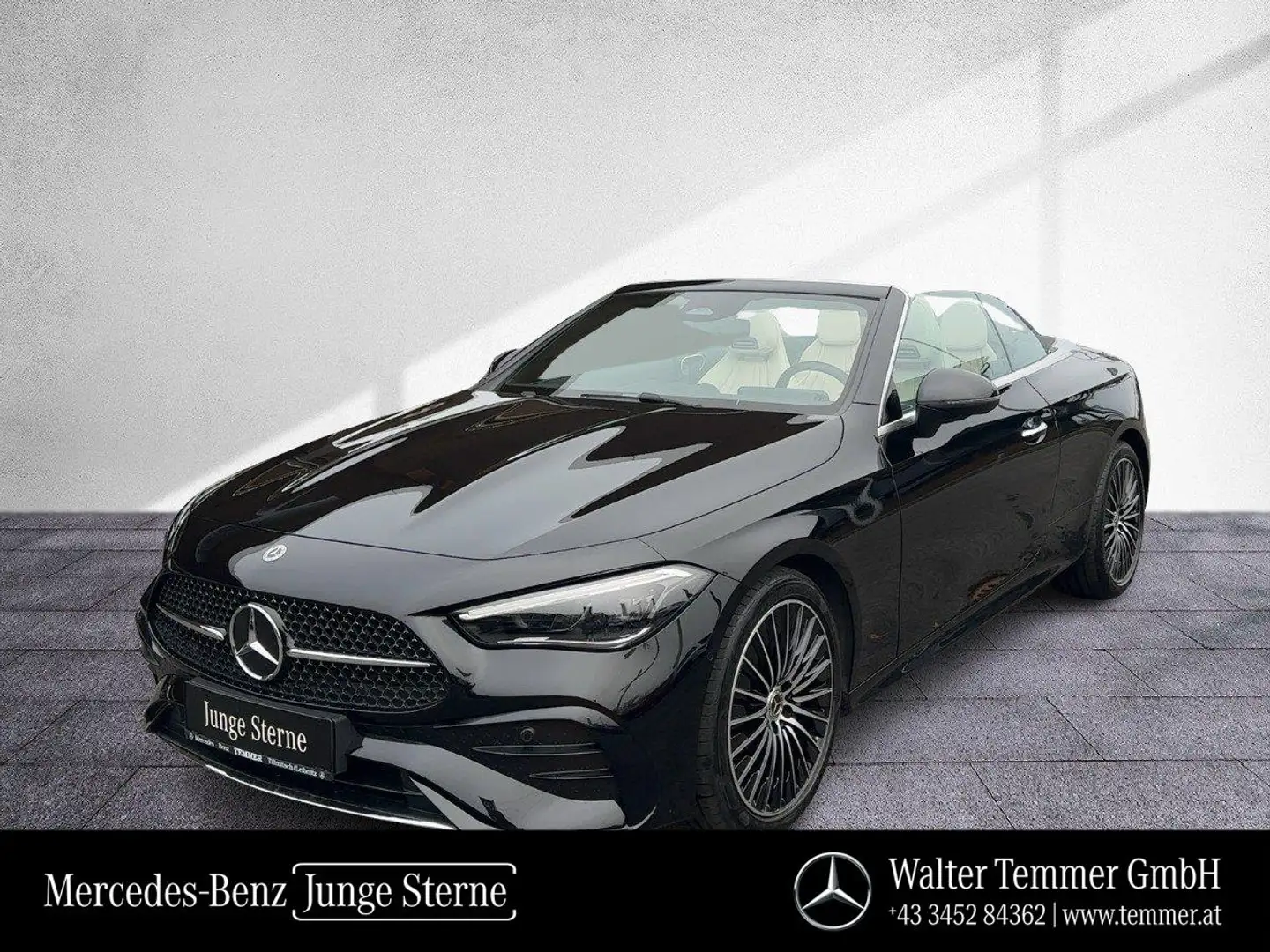 Mercedes-Benz CLE 220 d Cabriolet AMG Distr RKam LRHZG Schwarz - 1