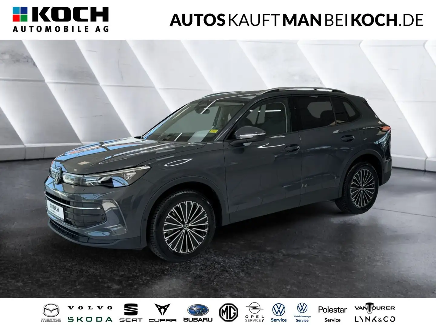 Volkswagen Tiguan 2.0 TDI DSG Life LED KAM SHZ LHZ ACC NAV Grigio - 1