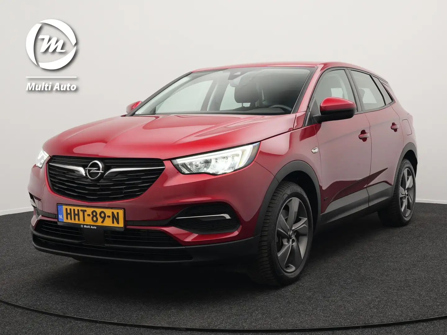 Opel Grandland X 1.6 Turbo Hybrid Elegance Plug In Hybrid 225 pk PH Красный - 1