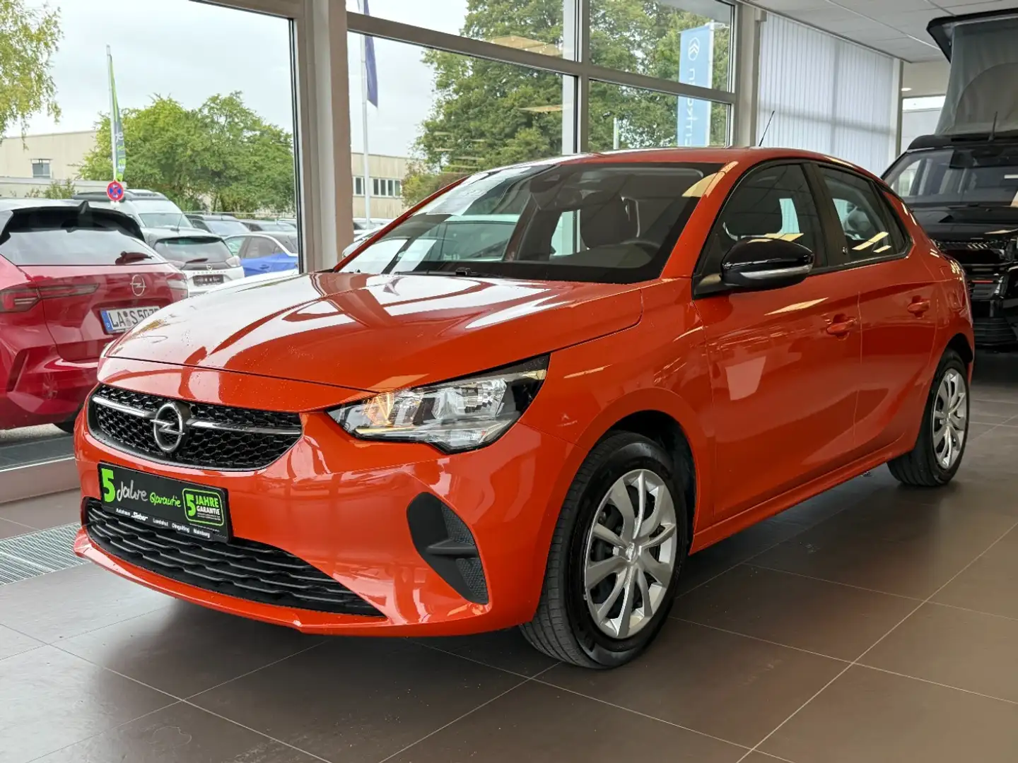 Opel Corsa F Edition STANDHZG*DAB*REGENSENSOR*TEMPO Orange - 2