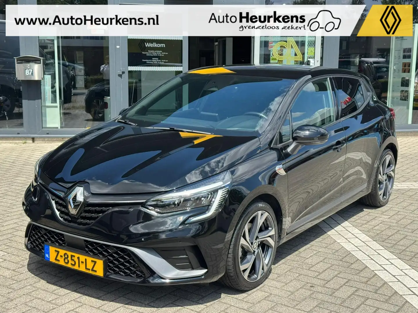 Renault Clio E-Tech Hybrid 145 R.S. Line | Dealeronderhouden | Zwart - 1