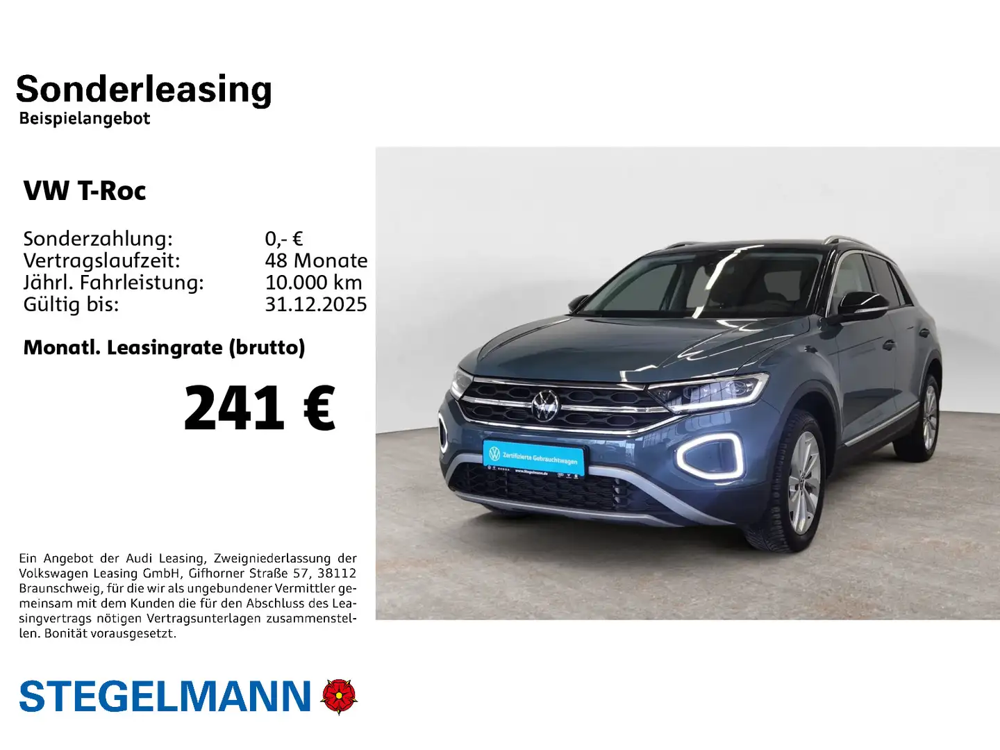 Volkswagen T-Roc 1.5 TSI DSG Facelift Style *AHK*LED*Navi*A Bleu - 2
