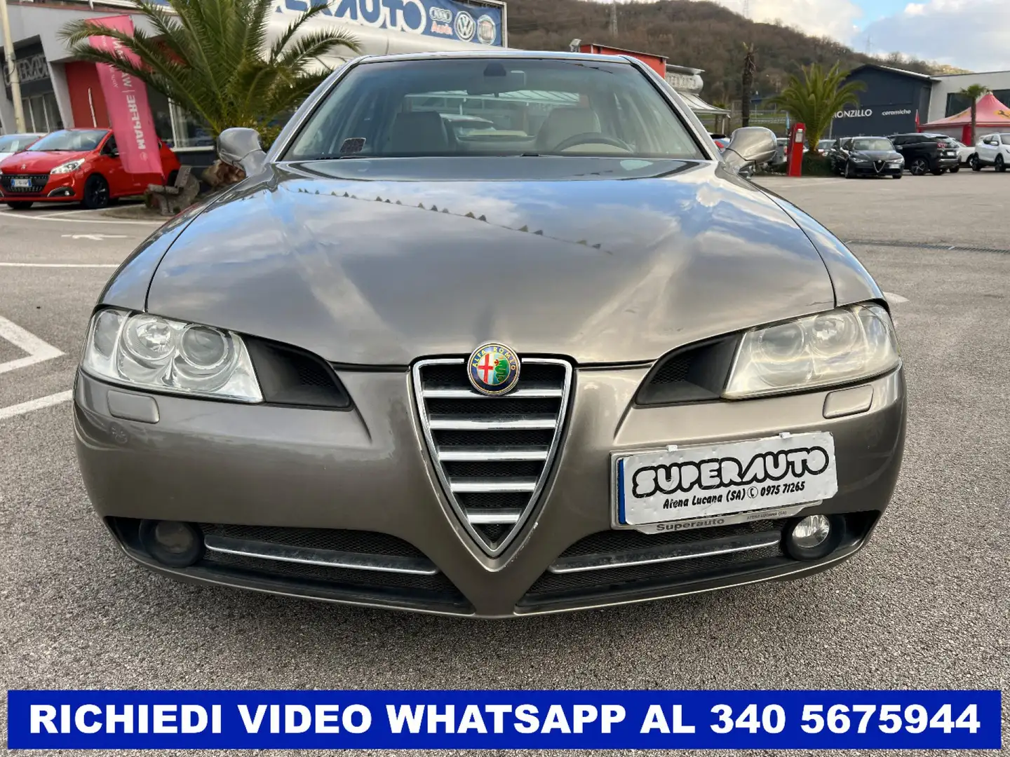 Alfa Romeo 166 2.4 JTD 150CV Distinctive. LEGGI DESCRIZIONE Šedá - 2