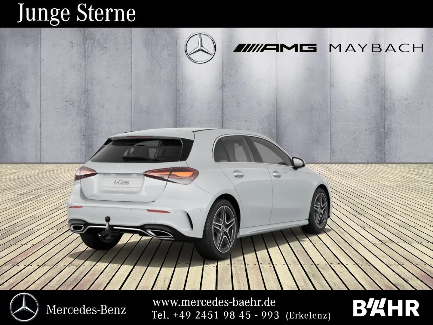 Mercedes-Benz A 200 A 200 d AMG/MBUX-Navi/LED/RFK/Totwinkel/AHK/18" Blanc - 2