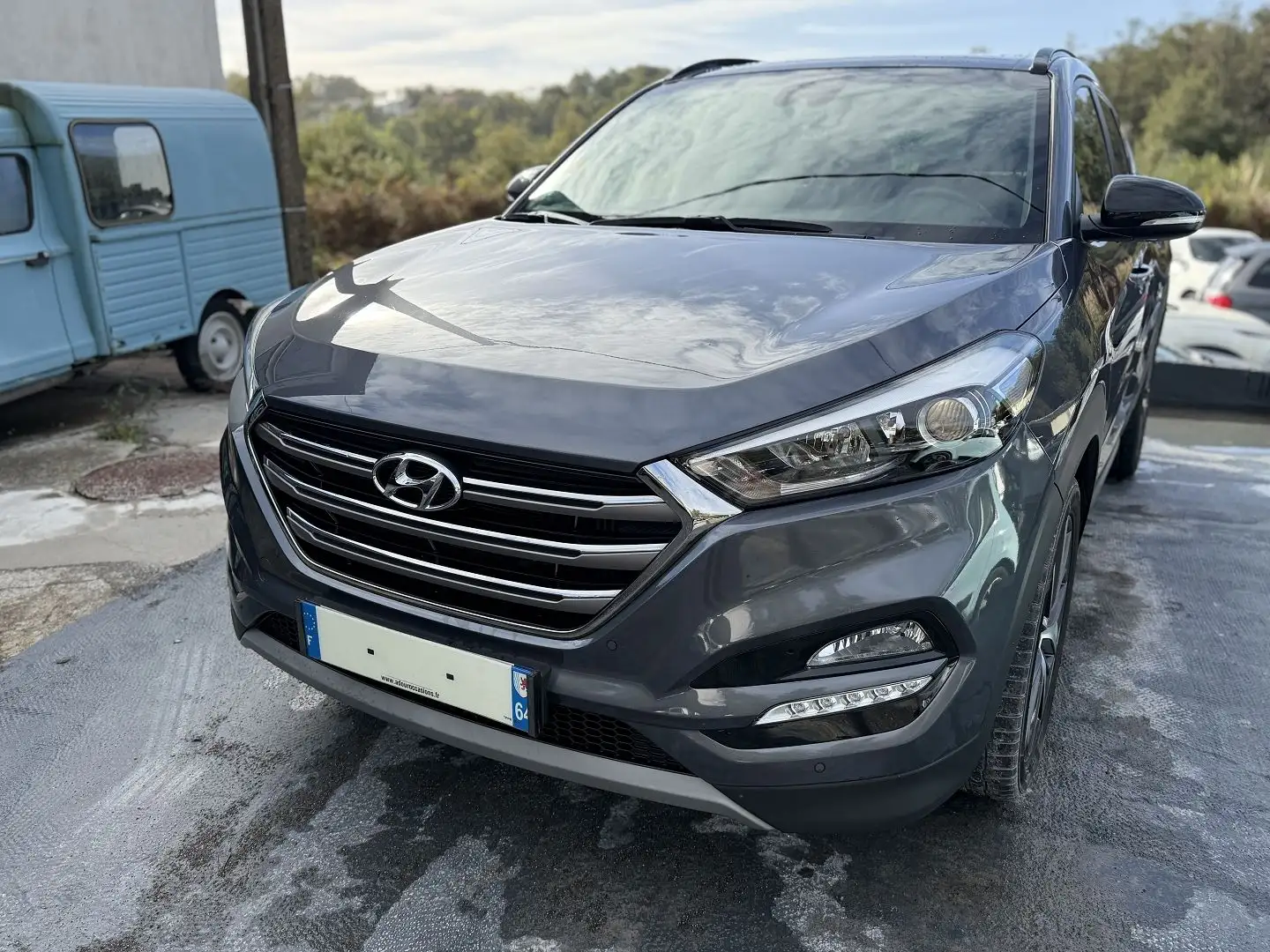 Hyundai TUCSON 1.7 CRDI 141CH EDITION #MONDIAL 2WD DCT-7 Gris - 2