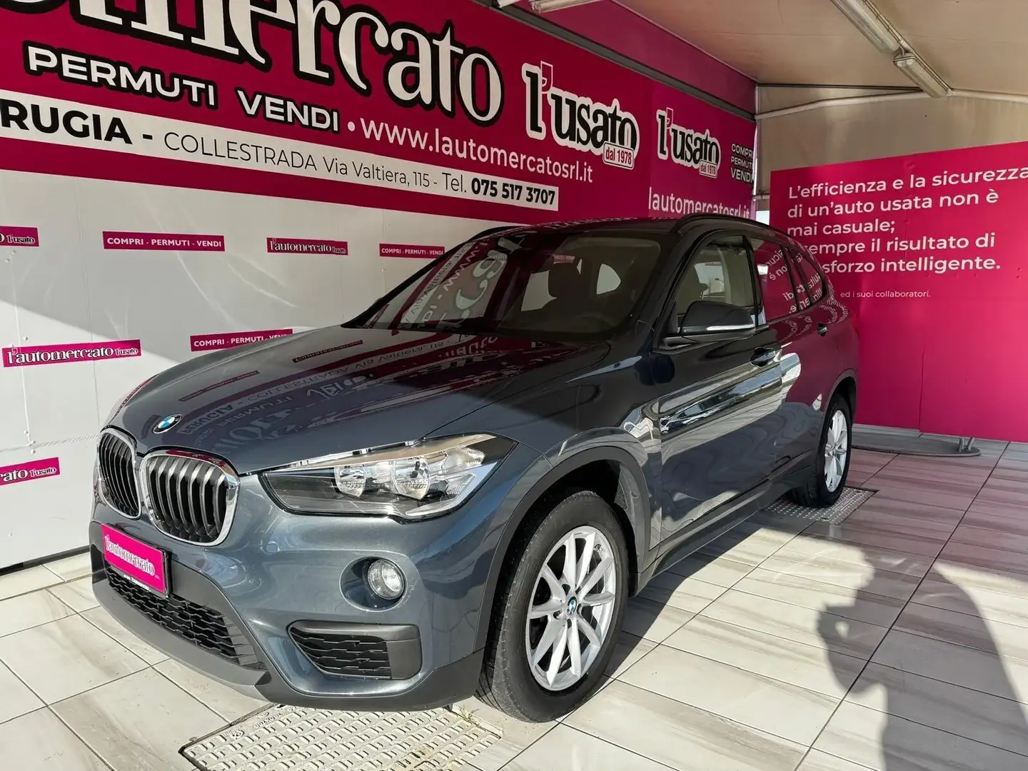 BMW X1 X1 sDrive18d Advantage Gris - 1