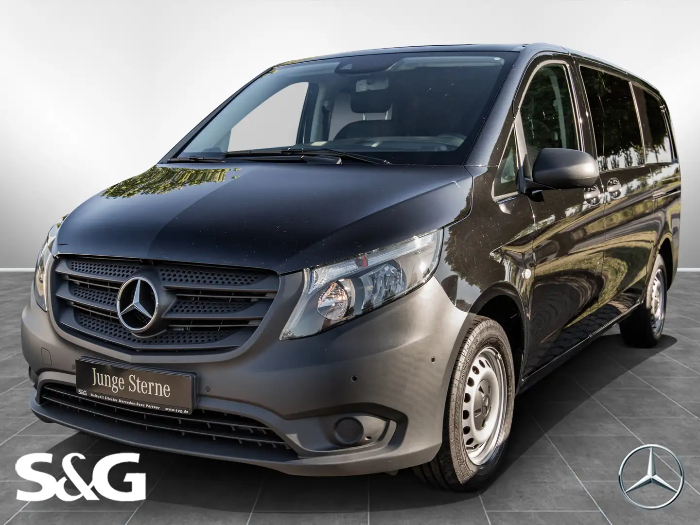 Mercedes-Benz Vito 116 CDI Mixto Lang RüKam+Tempomat+Totwink Nero - 1