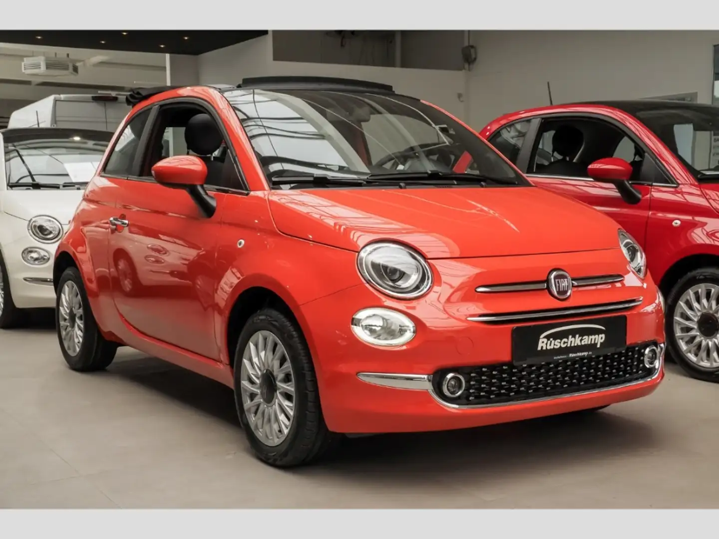 Fiat 500C 1.0 el.Verdeck PDC Klima Temp. Alu AppleCar narančasta - 2