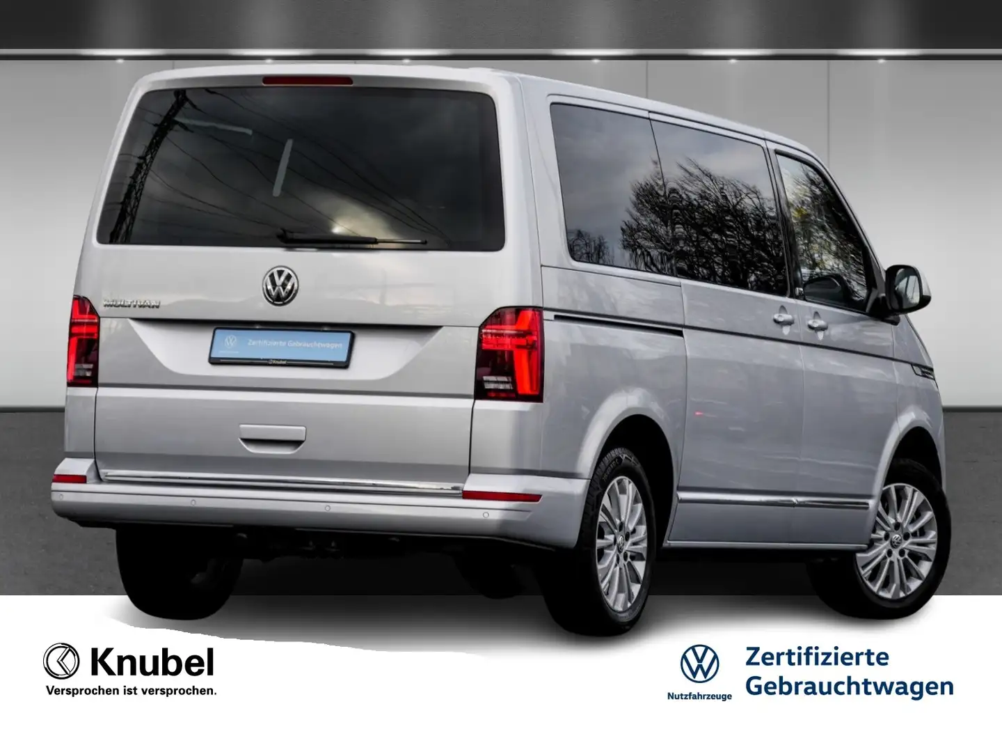 Volkswagen T6 Multivan 6.1 Gen. SIX 2.0 TDI DSG AHK LED NAVI ACC Argent - 2