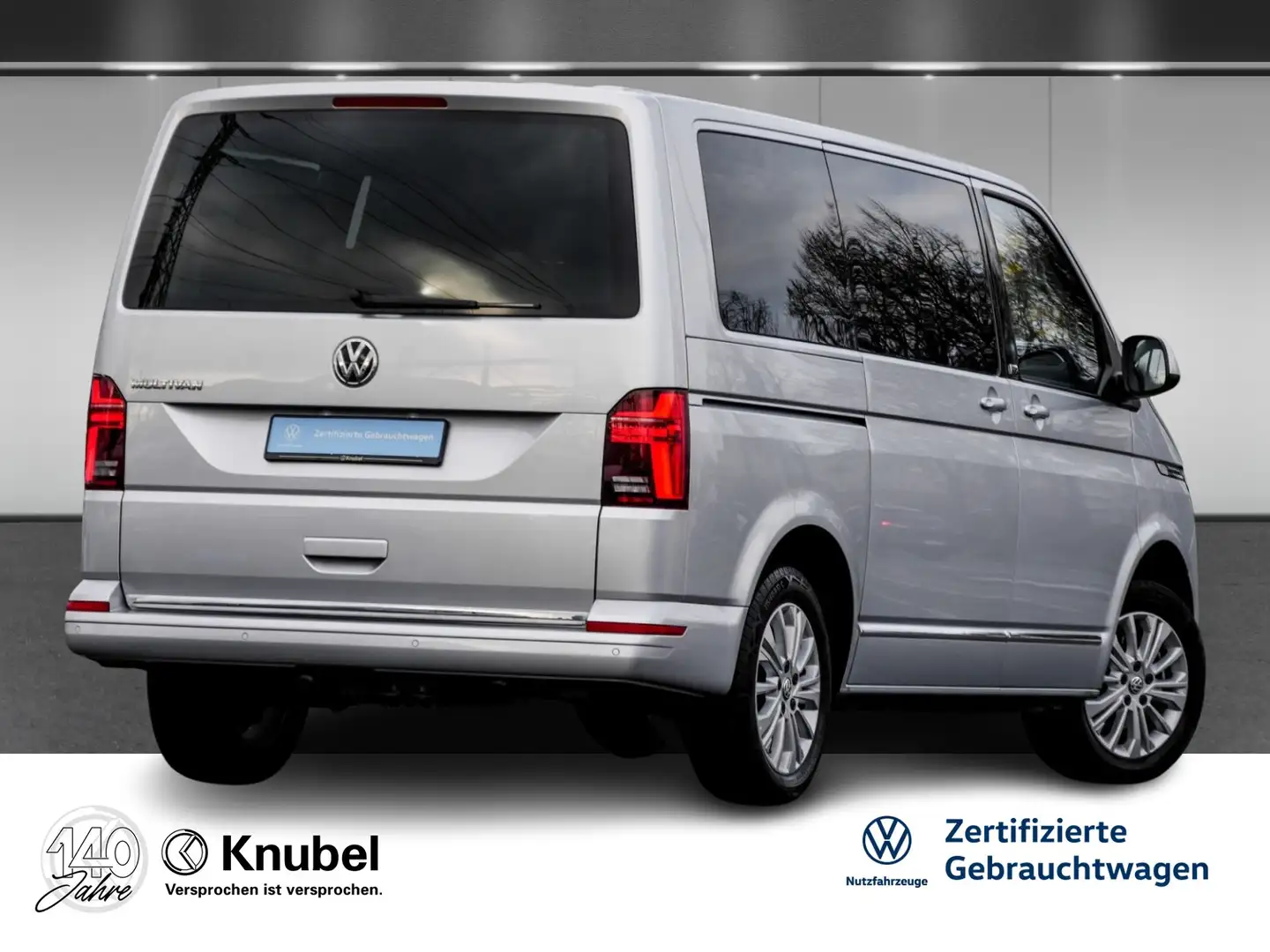 Volkswagen T6 Multivan 6.1 Gen. SIX 2.0 TDI DSG AHK LED NAVI ACC Silber - 2