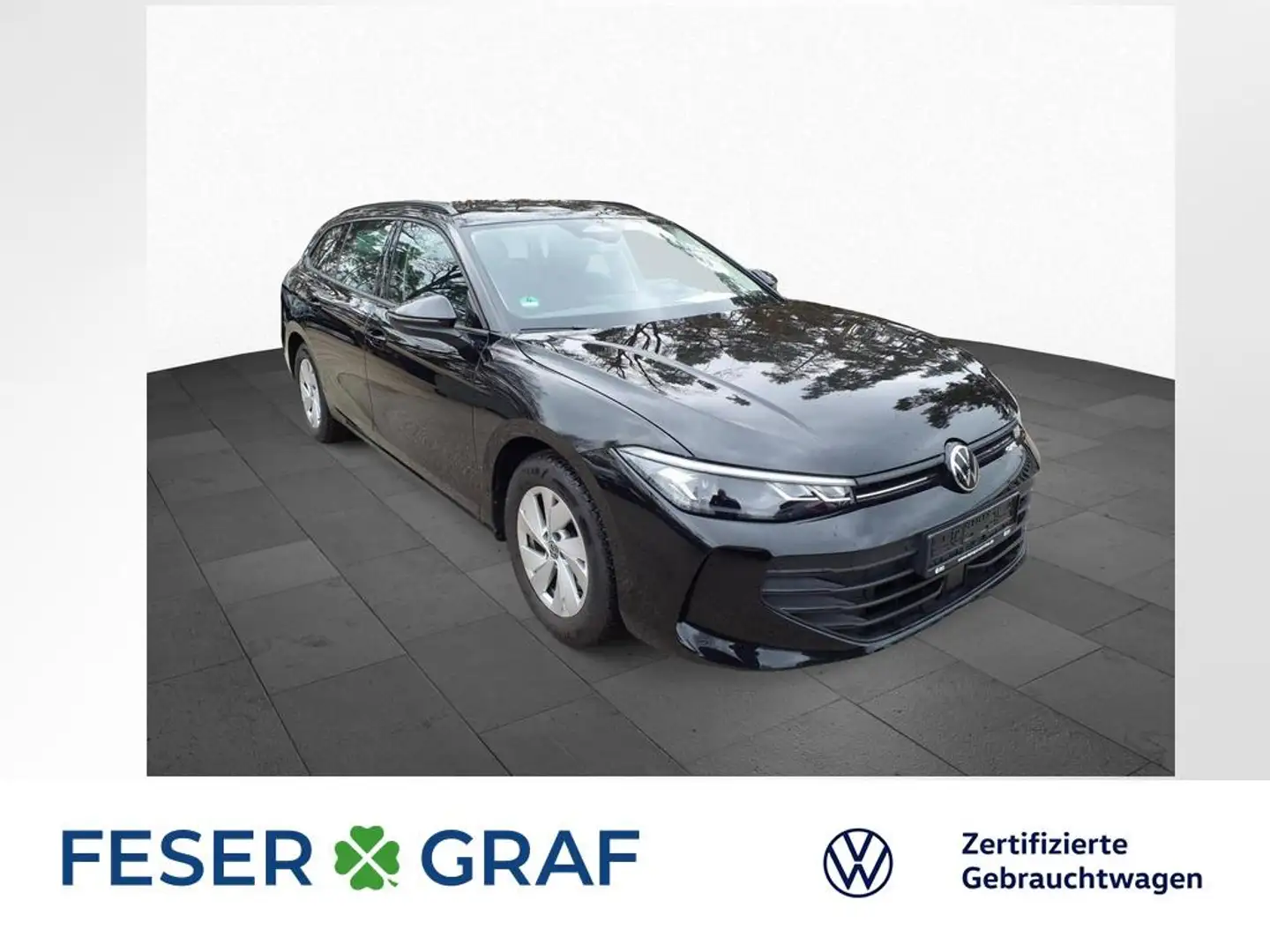 Volkswagen Passat Variant 1.5 eTSI DSG NAVI KAM ACC APP LED Noir - 1