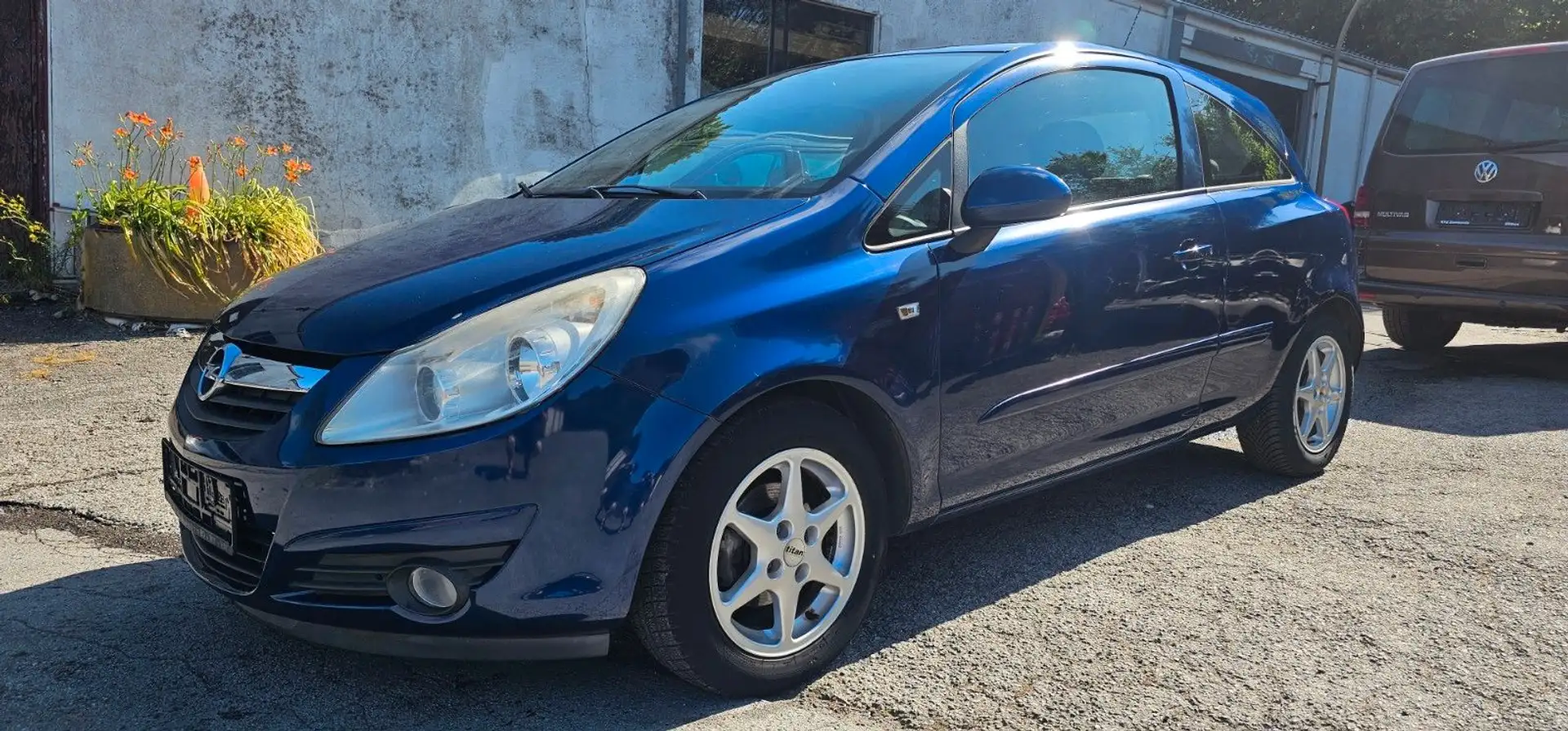 Opel Corsa D CATCH ME Klima ZV Tempomat Tüv NEU Niebieski - 1