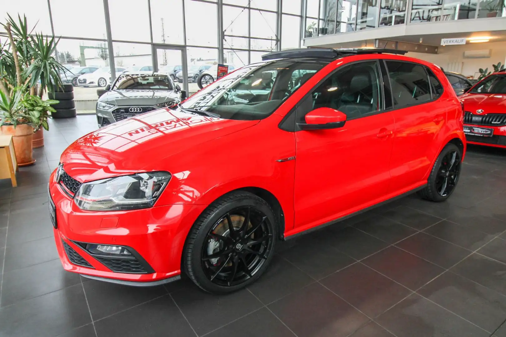 Volkswagen Polo V GTI BMT/Start-Stopp/Pano/LED/Alcantara/ Rouge - 1