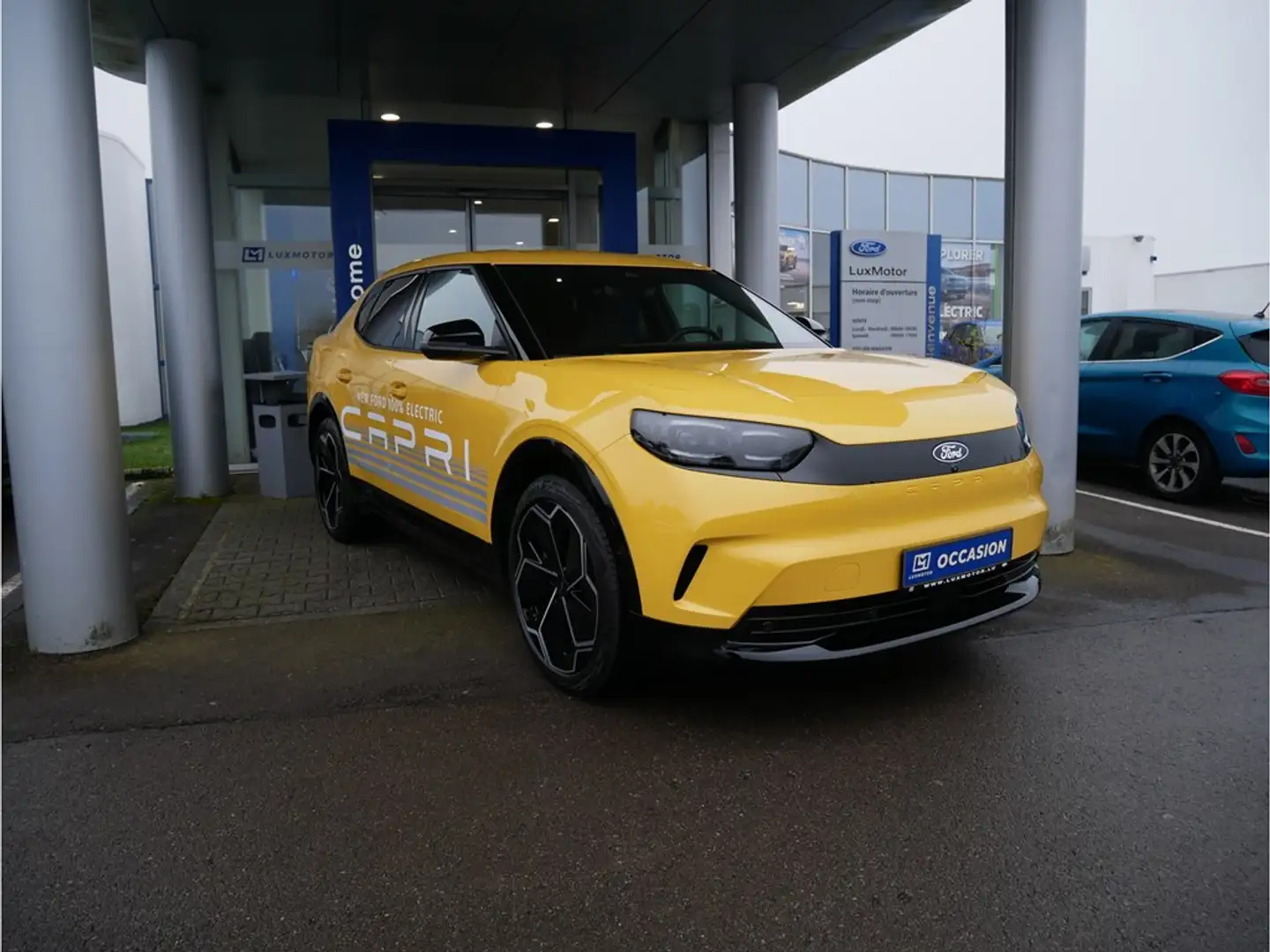 Ford Capri 77kWh Extended Range RWD 286ch/210kW - A1 Jaune - 2