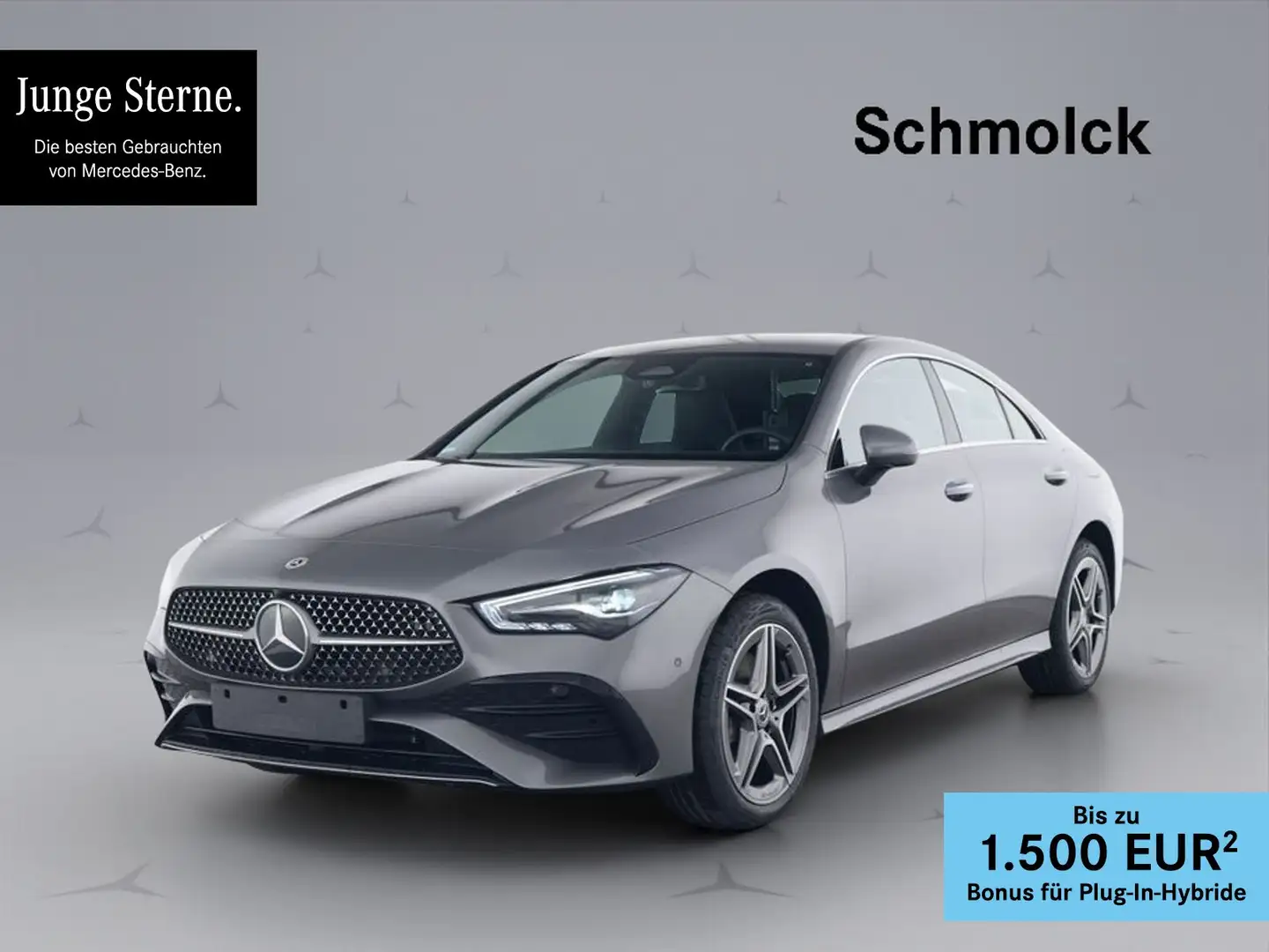 Mercedes-Benz CLA 250 e AMG+8G+LED+MBUX+KYLS+CAM+SPUR+TOTW+SHZ Grau - 1