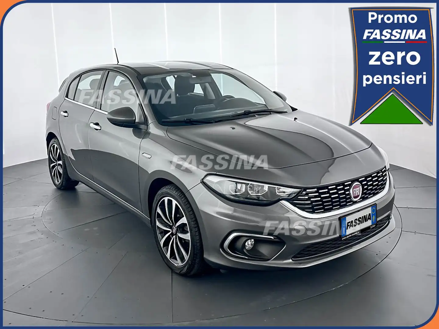 Fiat Tipo Tipo 1.4 T-Jet 120CV 5 porte Lounge Grau - 1