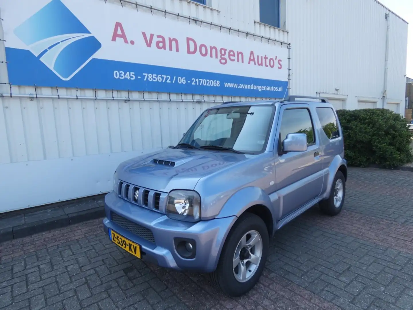 Suzuki Jimny 1.3 EXCLUSIVE 4WD Automaat,Airco,Trhaak,APK 30-4-2 Blauw - 2