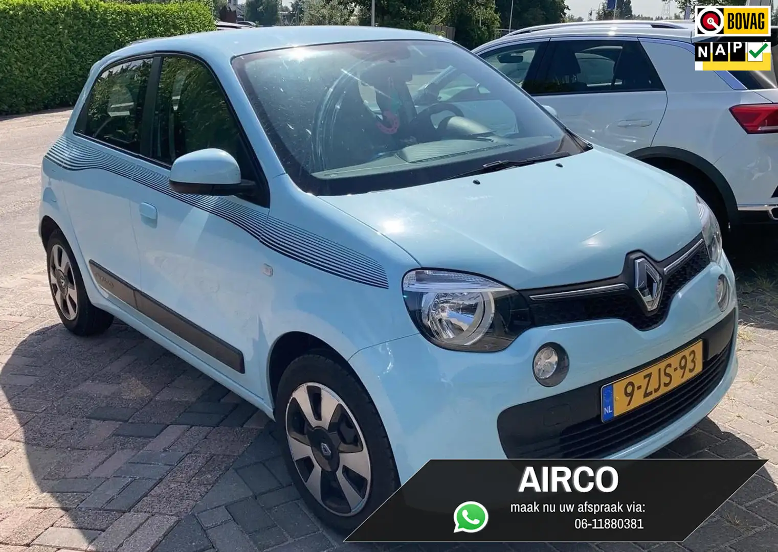 Renault Twingo 1.0 SCe 5 deurs Expression AIRCO | NAVIGATIE | Blauw - 1