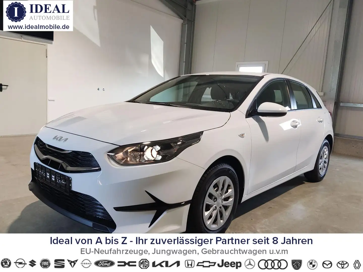 Kia Ceed / cee'd CD 1.0 T-GDI GPF 100 PS Garantie-DAB-Bluetooth-... Weiß - 1
