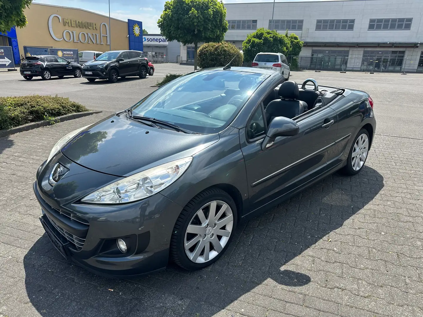 Peugeot 207 CC 155 THP Limited Edition, Voll SCHECKHEFT Fekete - 1
