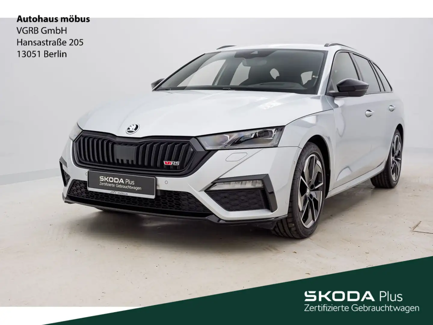 Skoda Octavia Combi RS 2.0 TSI*DSG*APP*RFK*LED*NAV* Silber - 2