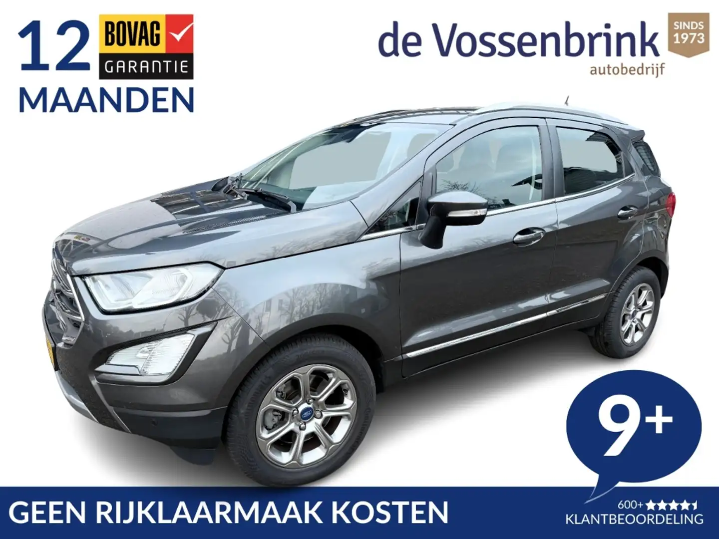 Ford EcoSport 1.0 Titanium Automaat NL-Auto *Geen Afl. kosten* Gris - 1