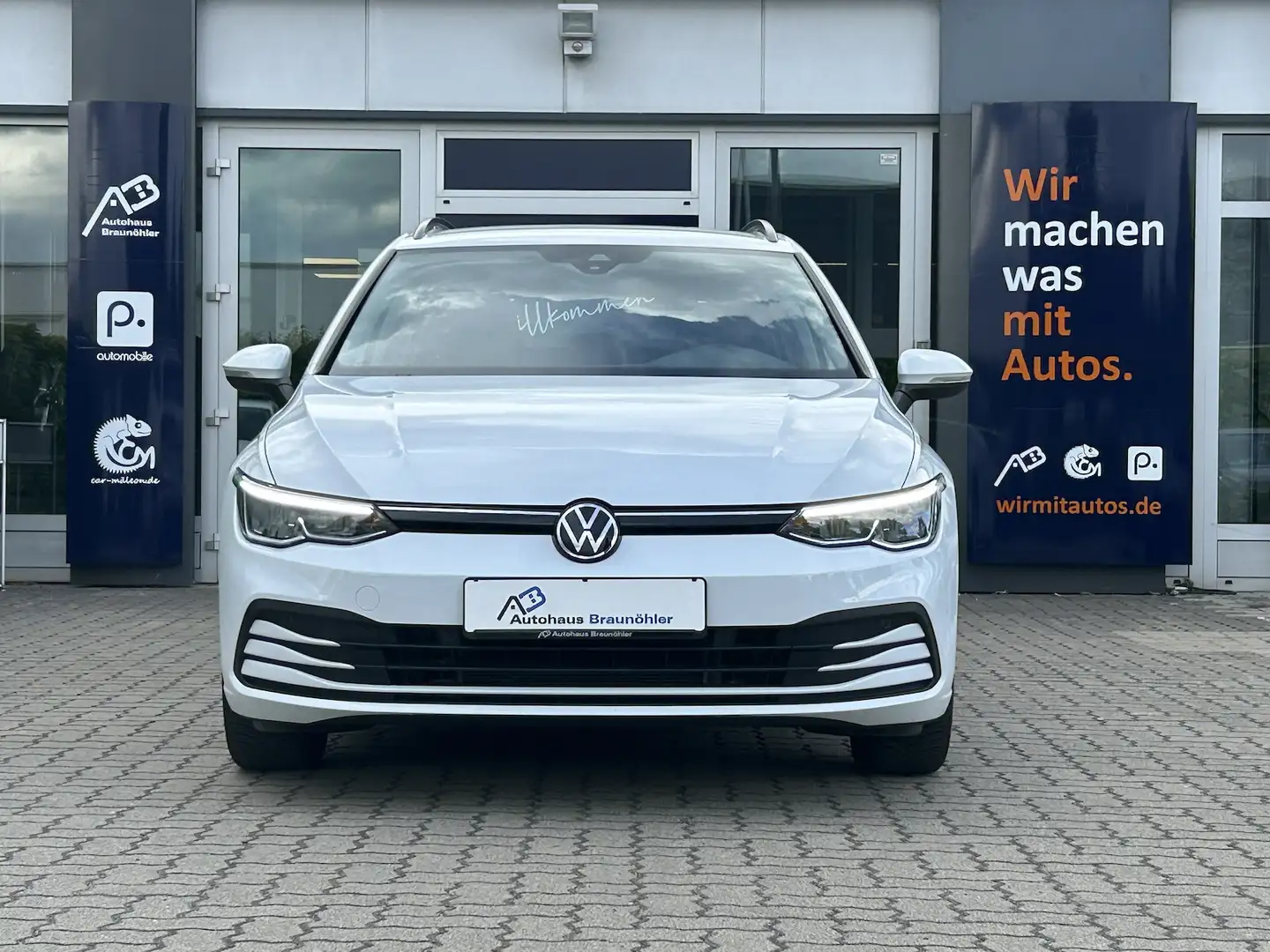 Volkswagen Golf Variant Life 1.0 eTSI DSG*ACC*LED*NAVI* Blanc - 1