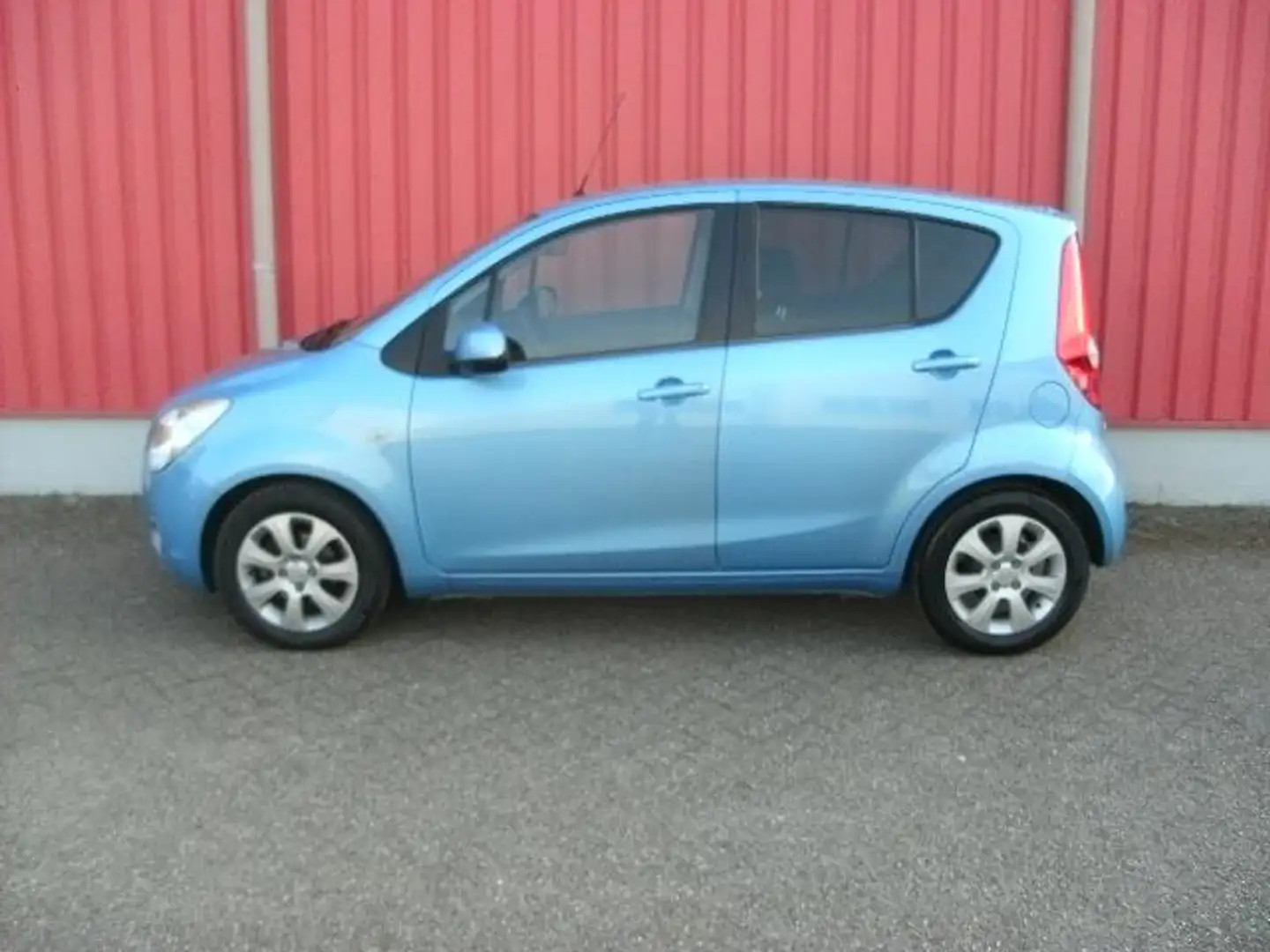 Opel Agila 1.2 Enjoy / Airco Blauw - 2