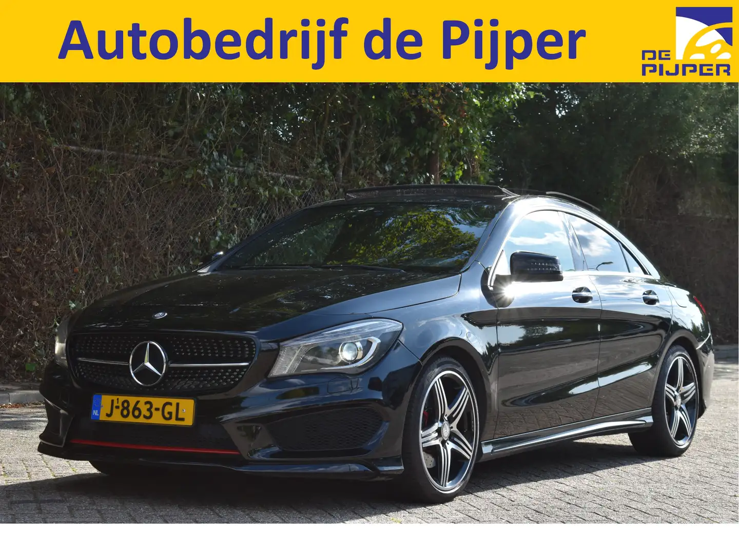 Mercedes-Benz CLA 250 OrangeArt Edition | PANO.DAK | CAMERA | MEM.STOELE Zwart - 1