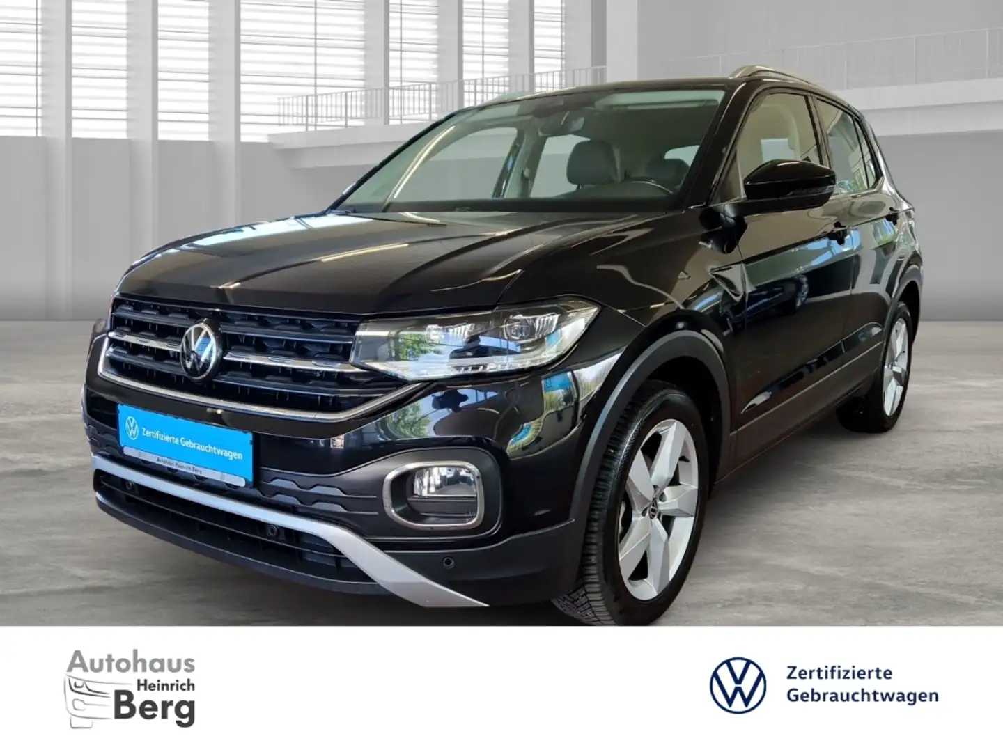 Volkswagen T-Cross Style 1.0 TSI DSG AHK LED 2-Zonen-Klimaautom DAB A Schwarz - 1
