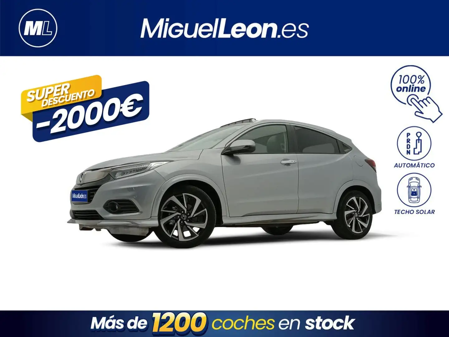 Honda HR-V 1.5 i-VTEC Executive CVT Gris - 1