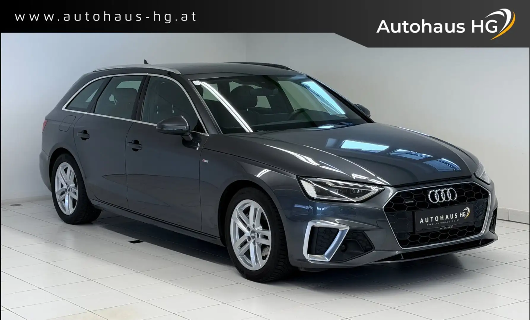 Audi A4 40 quattro 2.0 TDI S line*1.BESITZ*MATRIX-LED*VIR Grau - 1