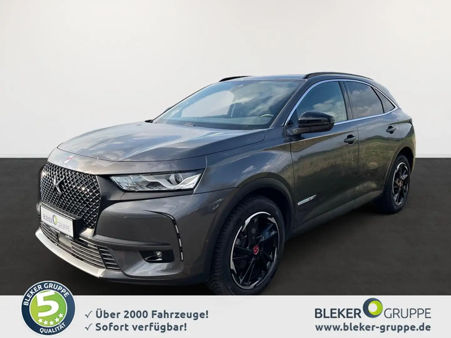 DS Automobiles DS 7 Crossback BlueHDi 130 Performance Line Gris - 1