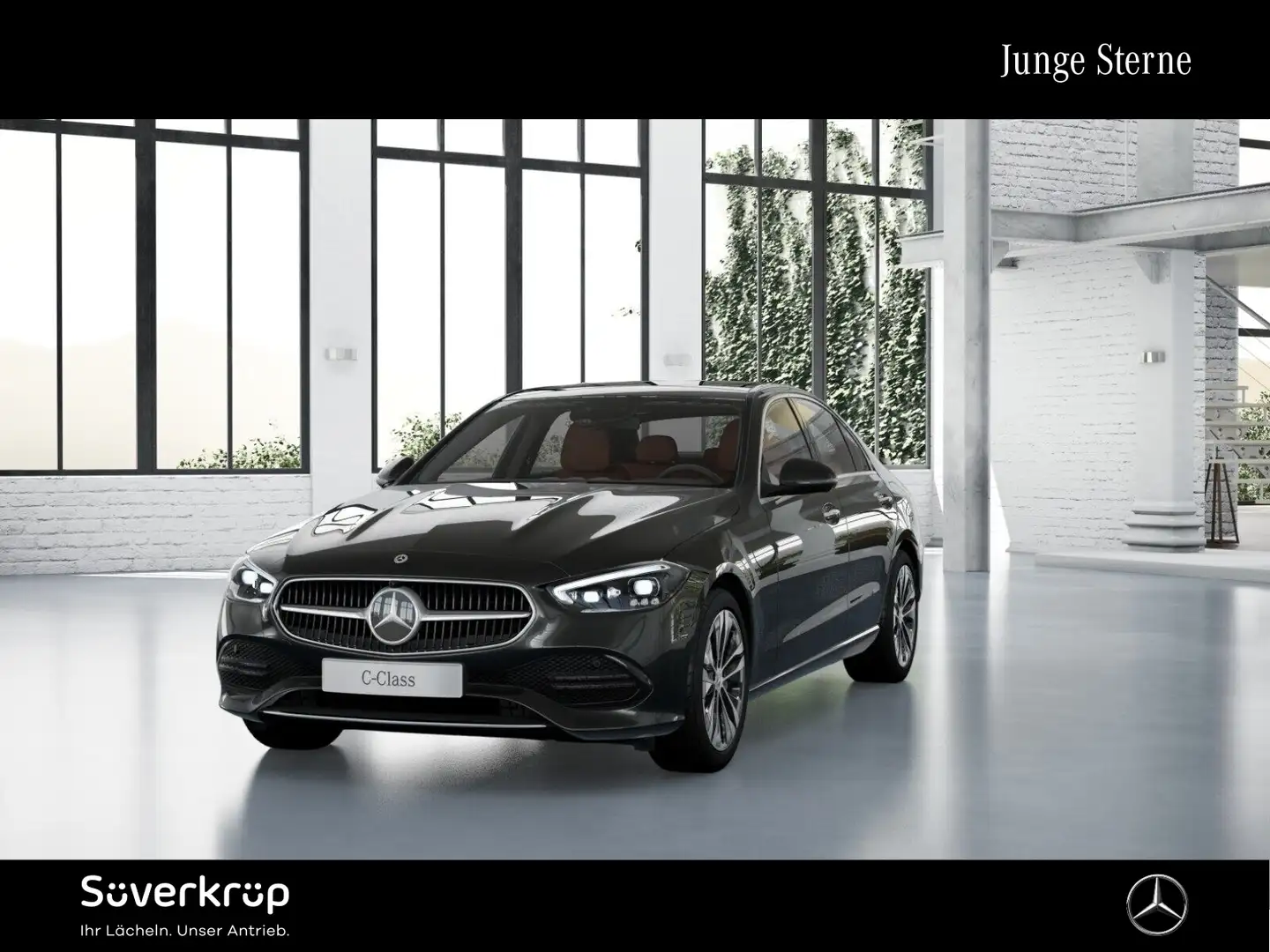 Mercedes-Benz C 300 e AVANTGARDE DISTR SPUR PANO 360 PDC SHZ Grau - 2