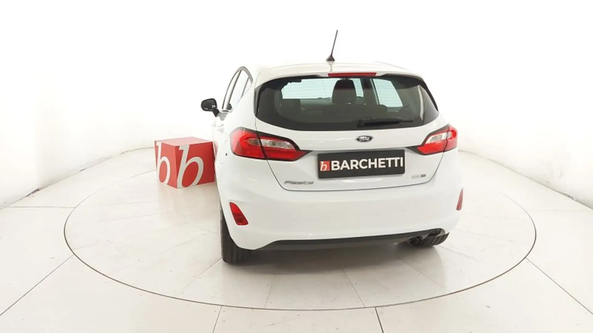 Ford Fiesta 7ª SERIE 1.0 ECOBOOST HYBRID 125 CV 5 PORTE TITAN Weiß - 2