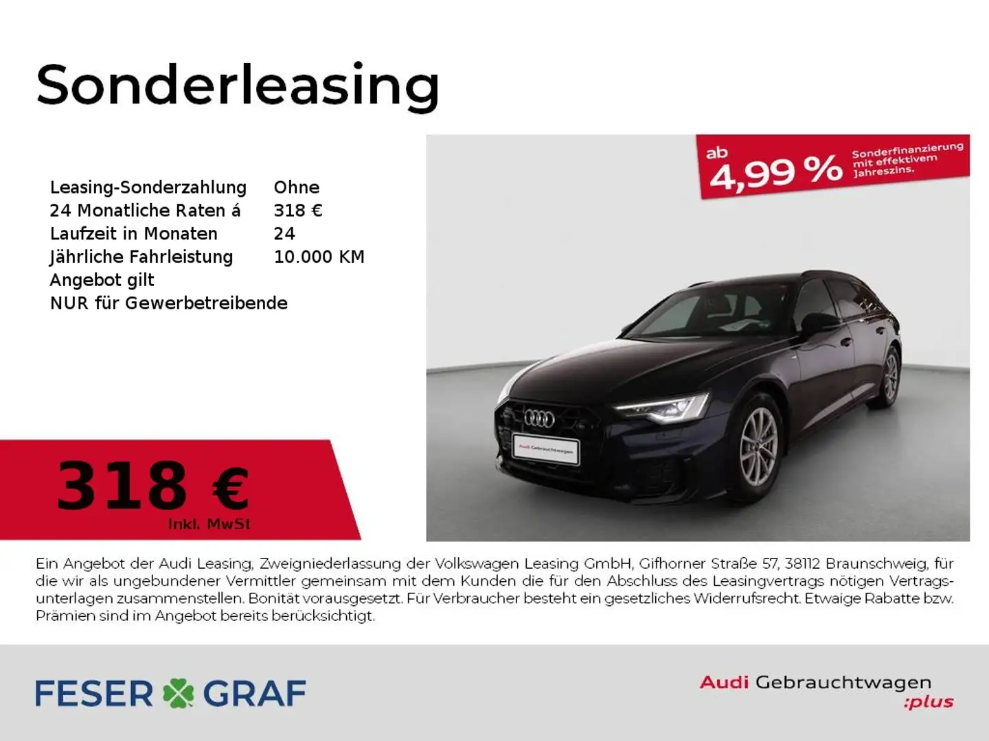 Audi A6 Avant S line 40 TDI S tronic Head Up/Matrix/Optik Bleu - 1