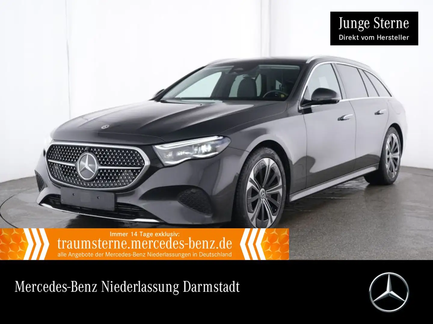 Mercedes-Benz E 300 e T Hybrid Avantgarde 360° Distr. AHK PTS 9G Grau - 1