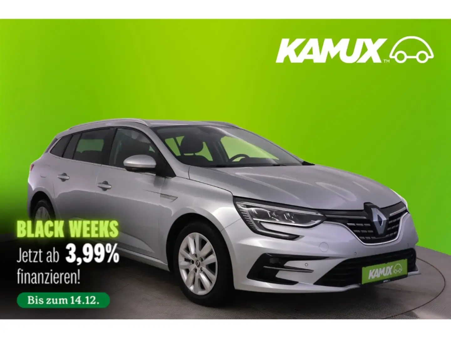 Renault Megane IV 1.5dCi Kombi Intens+LED+CARPLAY+KAMERA Серебристый - 1